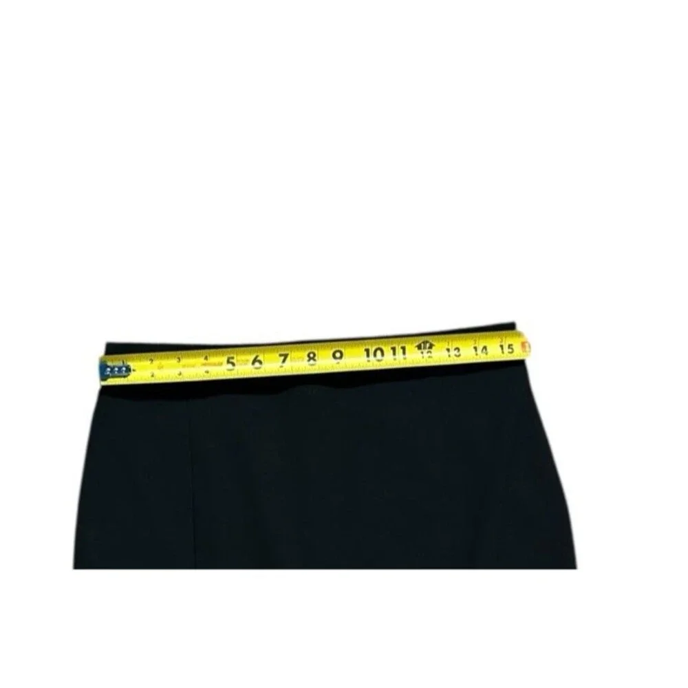 NWT Ann Taylor skirt 8P Knee Length Black corpcore classic business office wear